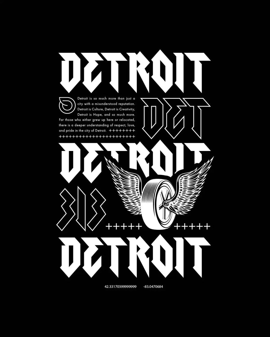 The Detroit Spirit Tee - Super Dope Merch